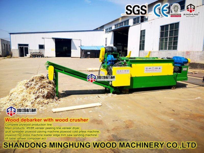 Timber Wood Log Debarker with Debarking Knife