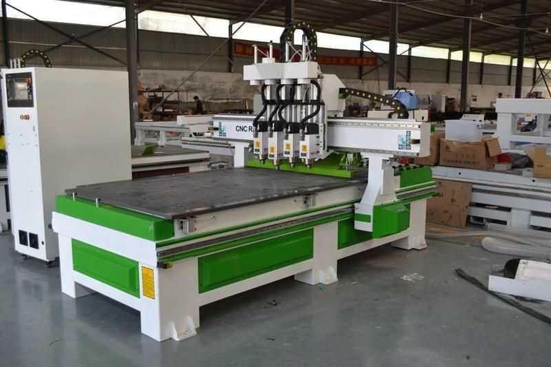 Multi Spindle 3D CNC Router 3 Axis Wood Carving Machine