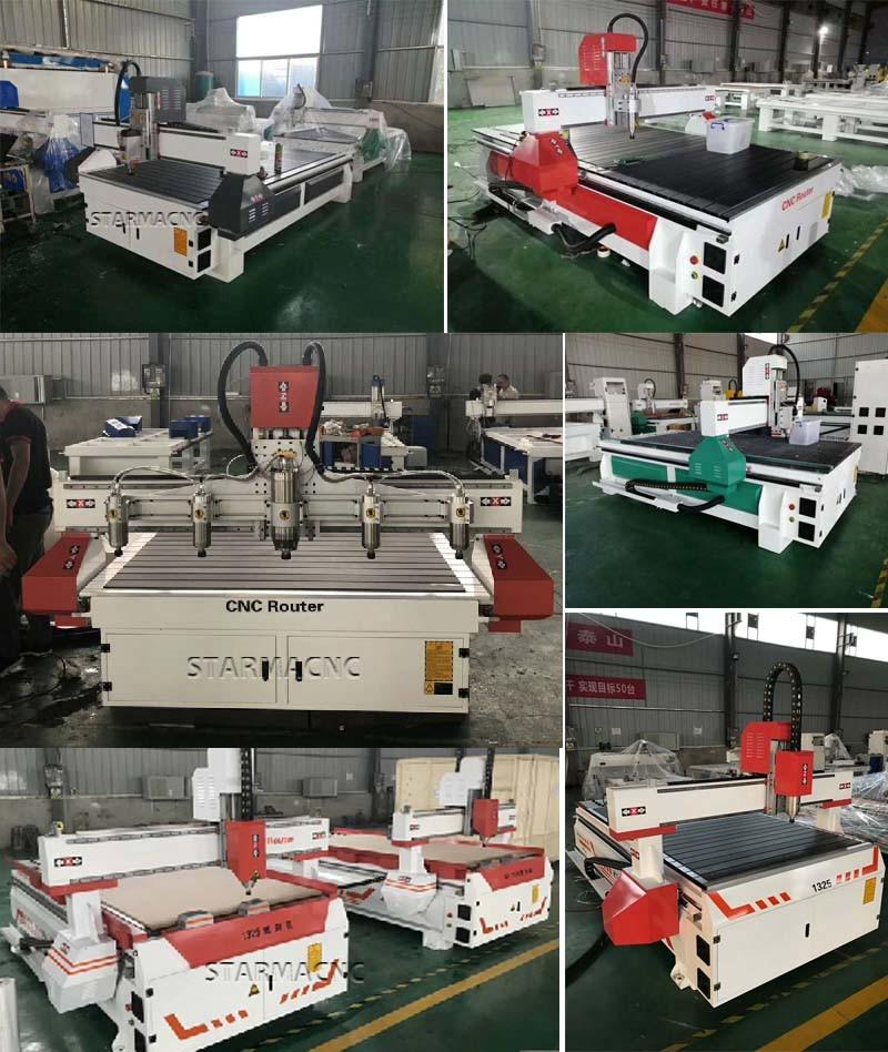 1300*2500mm A Grade PVC Wood CNC Router Engraving Machine