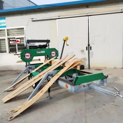 Mobile Wood Saw Cutting Machine for Sale Wood Cutting Machinery Portable Sawmill