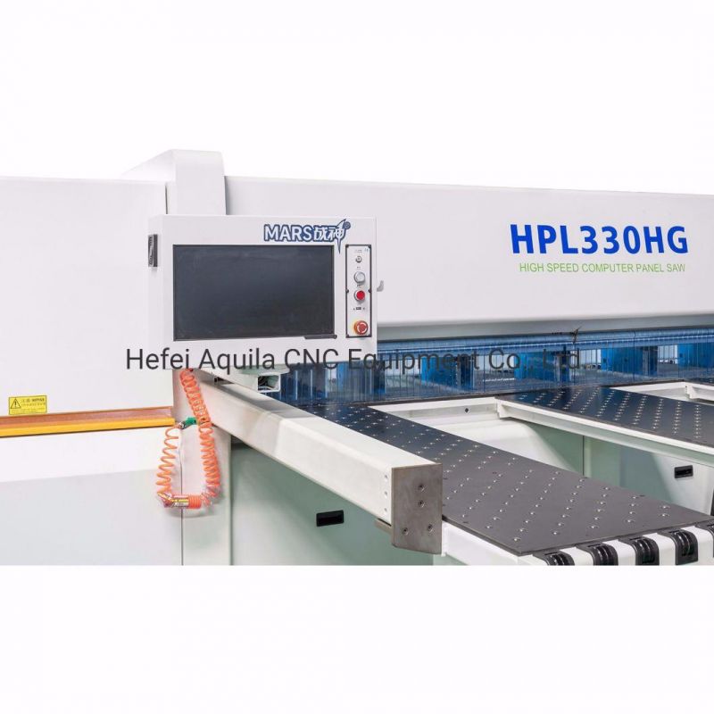 Mars HPL330hg Computer Control Full Automatic Electronic Wood Panel Saw Cutting Machine with Optimizer