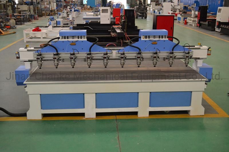 2 Heads Wood CNC Engraving Machine for Furniture