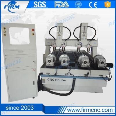 Woodworking CNC Machine 4 Axis Cylinder CNC Router Machine