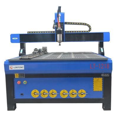 Vacuum Table 1.5kw/2.2kw/3.0kw Spindle 1218 Wood CNC Router Machine for Cutting Engraving