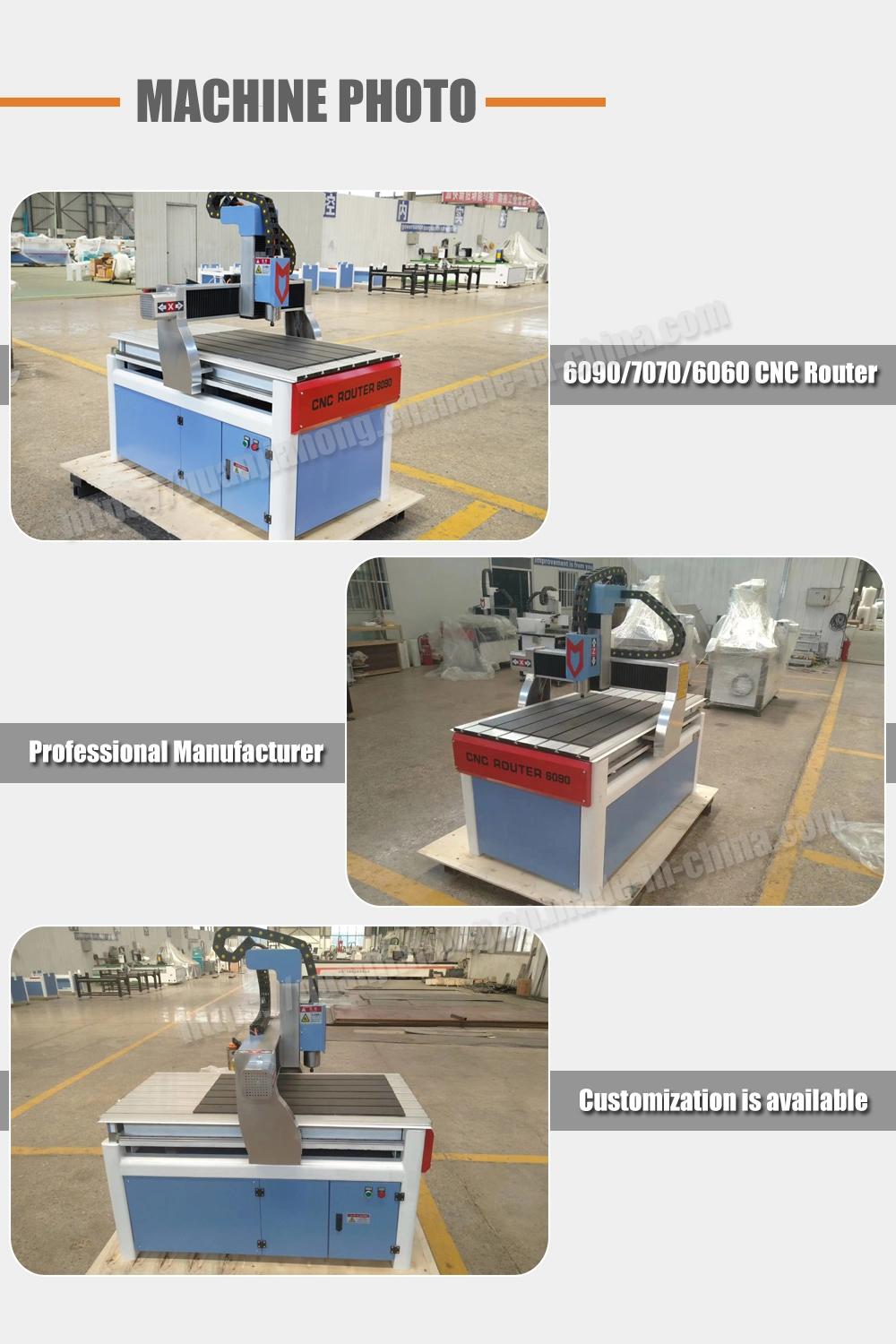 6090 Wood, Acrylic, Copper, Aluminum, CNC Router Engraving Machine