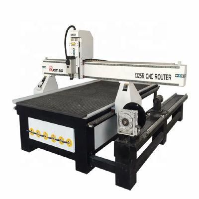 CNC Router Machine for Wood with a Rotary