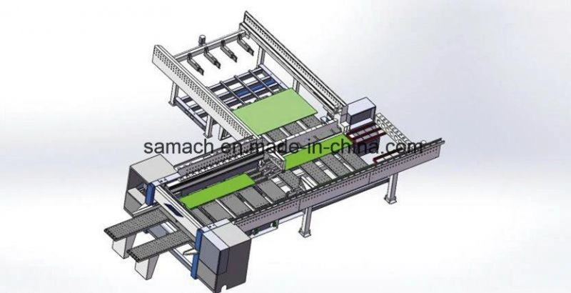 High Efficiency and Automaticity Vertical and Horizontal Panel Saw