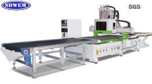 Auto Unloading Production Line Wood Furniture Cutting Machine for Cabinet 1300*2500*250mm