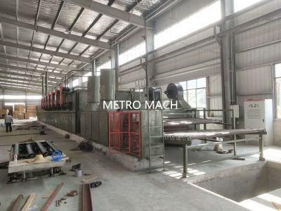 Three Deck Roller Type Veneer Dryer Machine for 1.5-4.5 Face Veneer