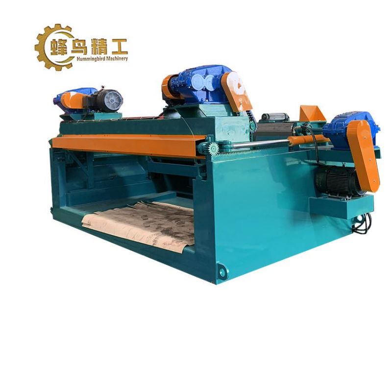 Plywood 8 FT Log Veneer Peeling Machine Debarker for Sale