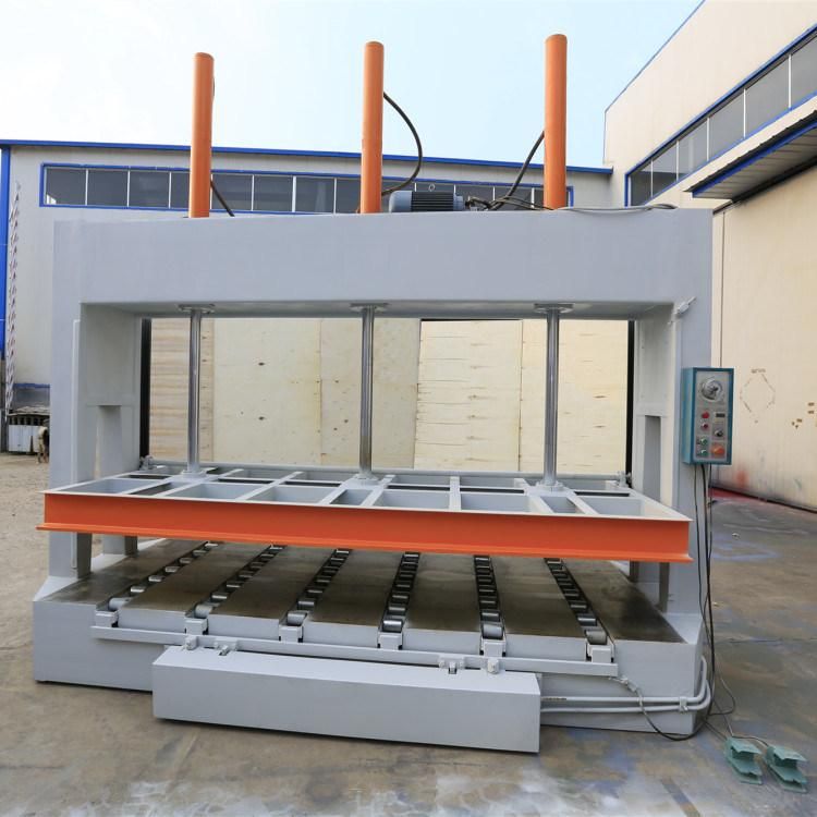 Woodworking 50t Hydraulic Cold Press Machine with Roller
