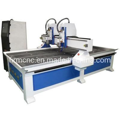 Best Sales Two Heads Woodworking CNC Router /Wood Engraving Cutting Machine 1325