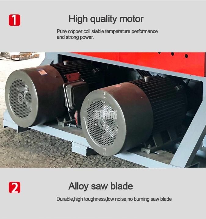 Round Timber Multi Blade Saw of Max. Cutter Diameter 40cm