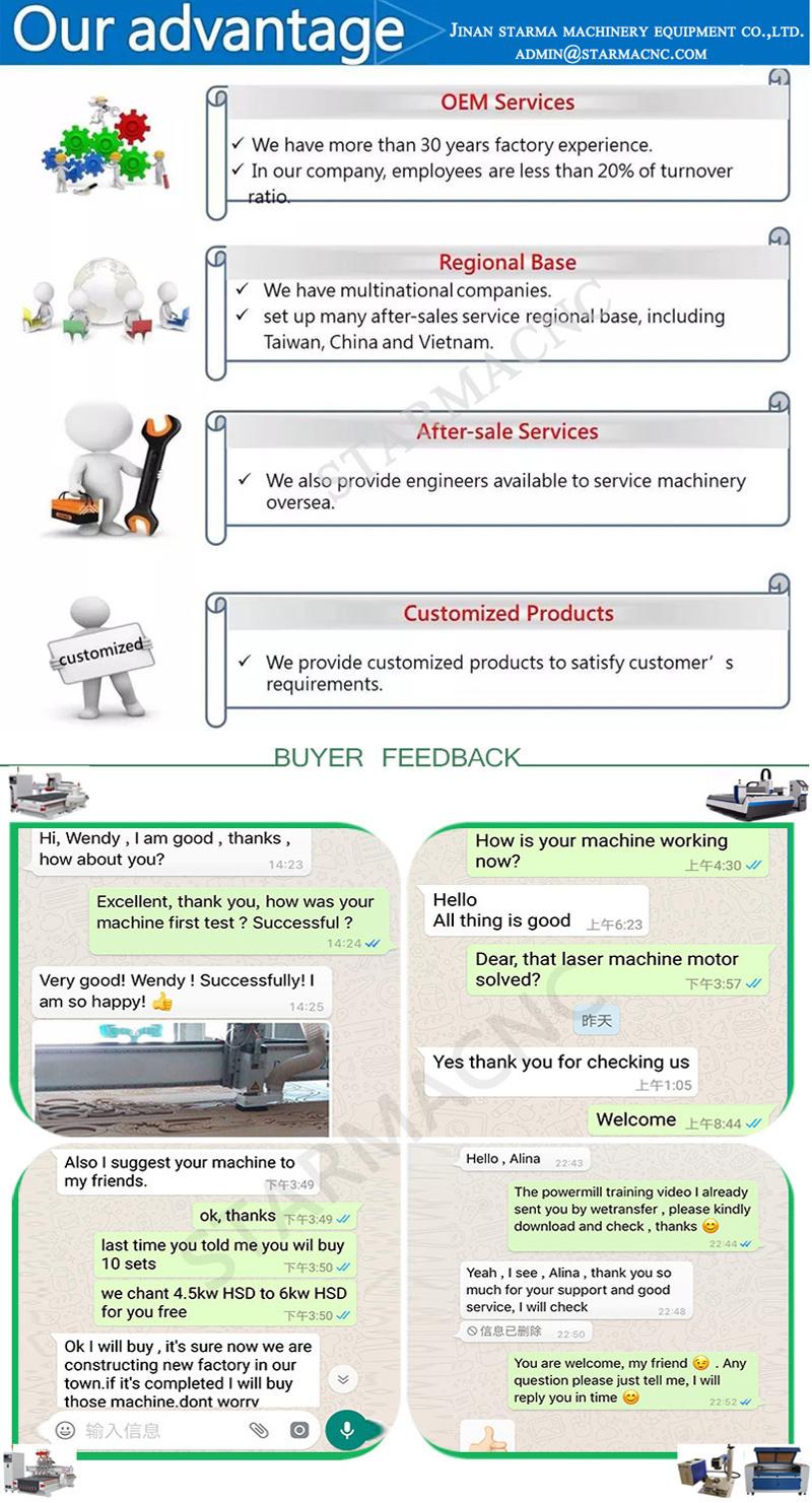 Jinan Starmacnc Woodworking CNC Router 1325