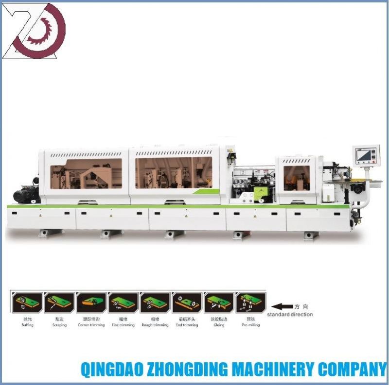 Zd-450A Full Automatic Wood|MDF|PVC Edge Banding Machine for Sale