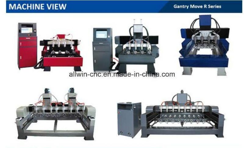 Rotary 4 Axis 1325 CNC Router for Furniture Legs Making