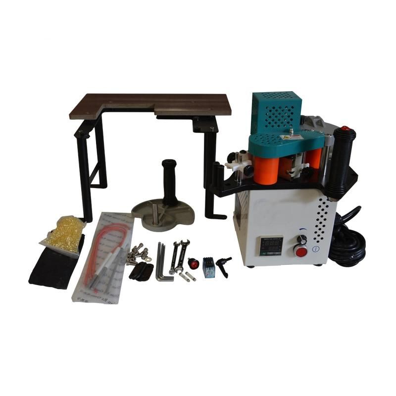 Portable Edge Banding Machine with Straight and Curve Panel