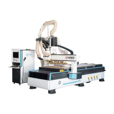 Jinan Zhongke Linear Atc Automatic Tool Change CNC Router