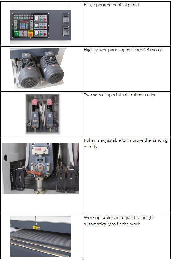 Lacquered Belt Sander Woodworking Machine for Woodworking