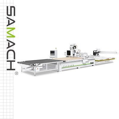 CNC Cutting Automatic Wood Router Machine Line