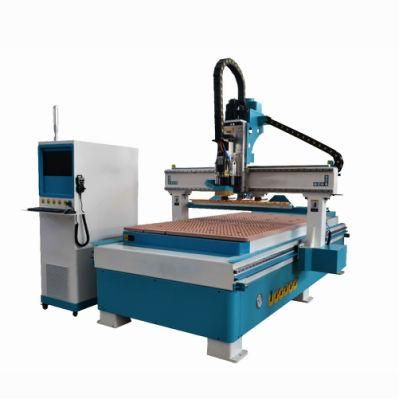China Shandong 4.5kw Air Spindle Vacuum Table Automatic Tool Change Atc 1325 Wood Working CNC Router Machine