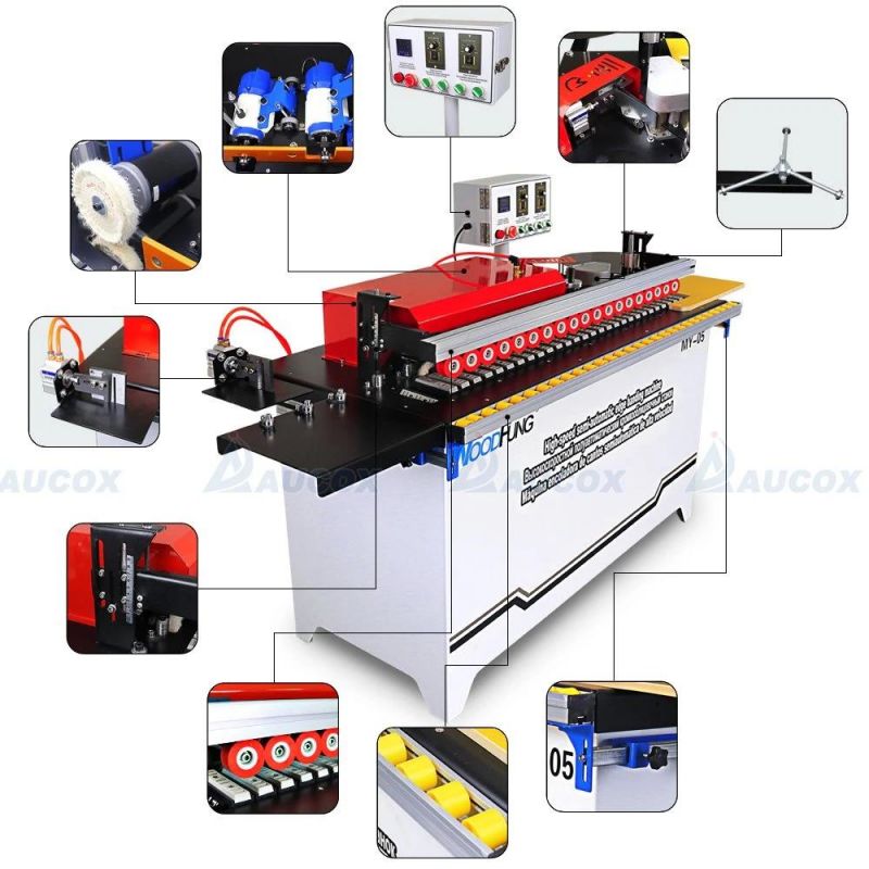 Automatic PVC MDF Edge Banding Machine Woodworking for Wood