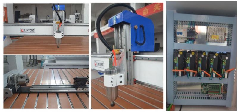 Wooden Cabinet Making Machine Wood CNC Router 2030 2130 with 150mm Rotary Axis