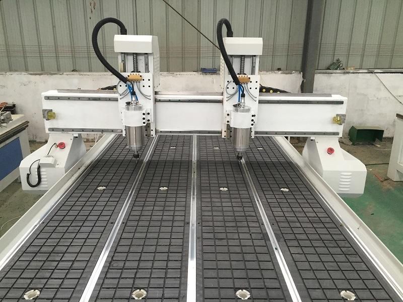Factory Price 1325 CNC Router Woodworking Routers with 2 Heads