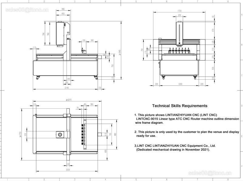 9012 9015 1212 4 Axis Full Automatic CNC Router for Solid Wood MDF Acrylic Plastic PCB