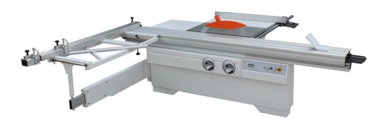 Wood Heavy Sliding Table Panel Cutting Saw with Electric Lifting