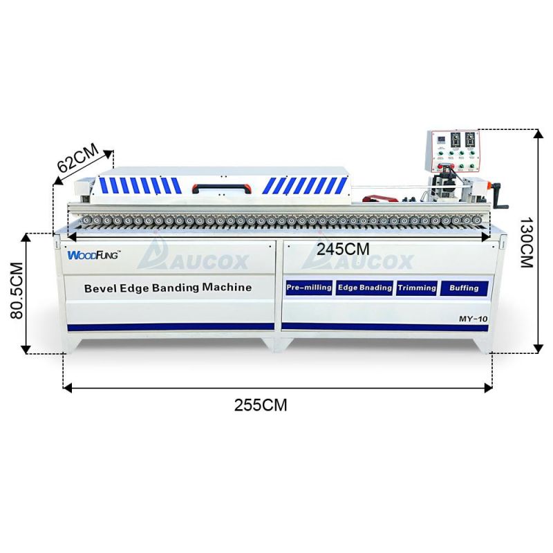 Bevel Edge Banding Machine for Wooden Furniture Processing