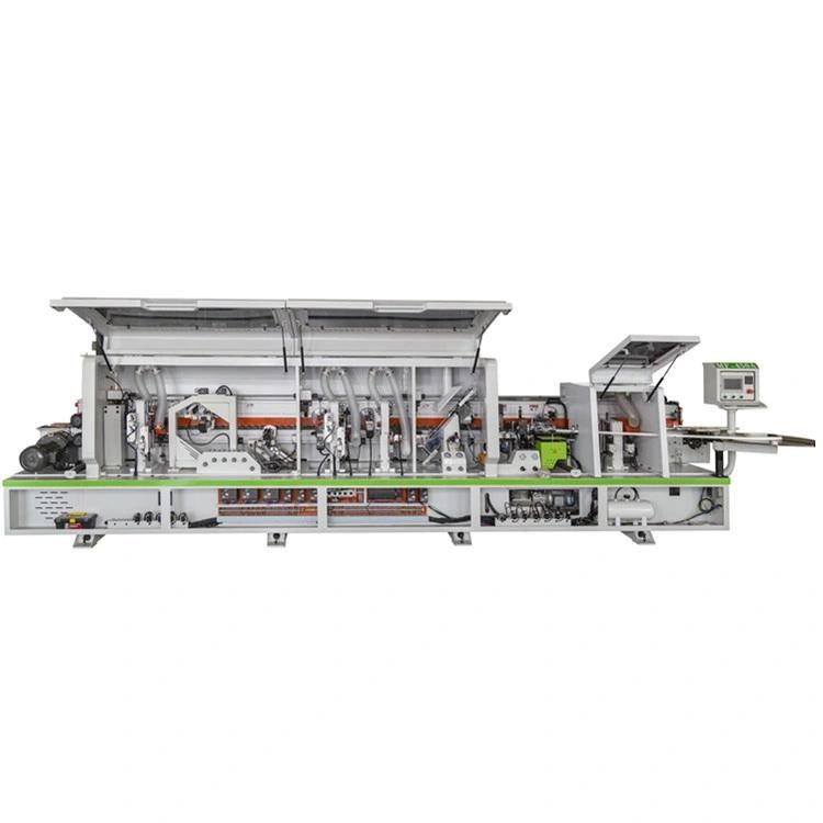 Mf450A Full Automatic Woodworking Panel Straight Edge Banding Machine