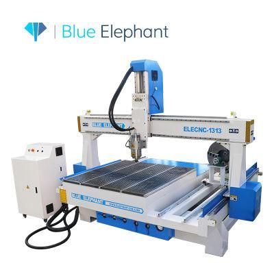 Jinan Blue Elephant 1313 Customized 3D Engraving Machine for Wood Sculpture