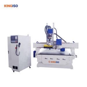 Ki1325s-Atc Rotary 8 China Kingiso Brand Wood CNC Router Machine