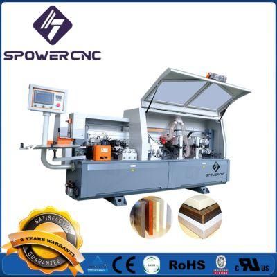 Edge Banding Machine Automatic Woodworking Kitchen Cabinet Doors Furniture PVC Acrylic MDF Fine Trimming