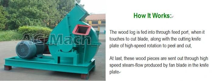 Bx-800 Round Disk Wood Chipper Machine Wood Chipper Mill