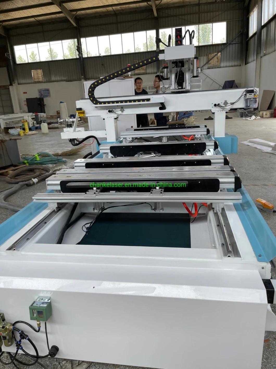 CNC Wooden Door Locking CNC Router Machine Engraving Machining Center 3D Wood Working Cutting Drilling Engraver Table Legs CNC Mechanical Woodworking Machinery