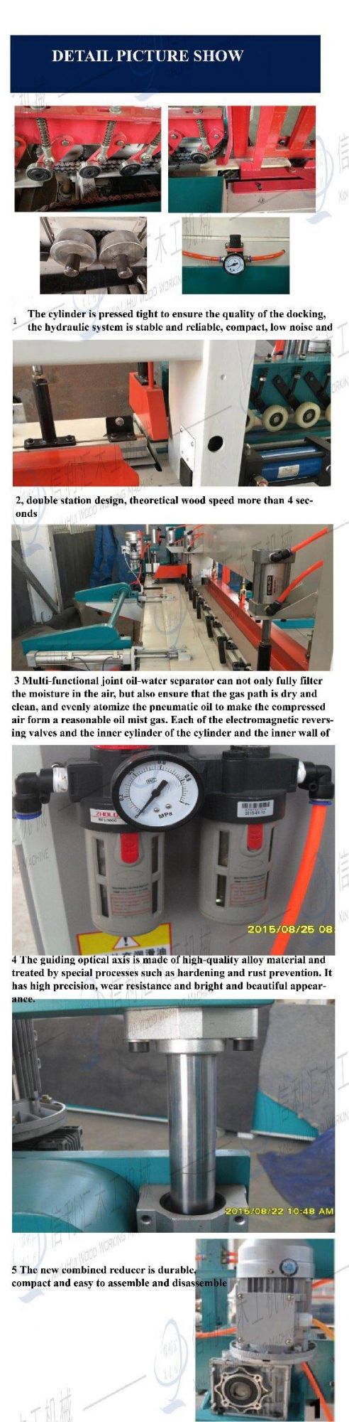 Automatic Feeding Small Wood Finger Jointing Machine/ Automatic Finger Tenon Assembly Machine with Loader