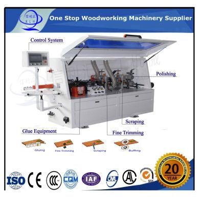 Panel Mechanical Equipment Refinement Wood Edge Banding Machine with Import Motor and Electric Parts for Shaped Workpieces