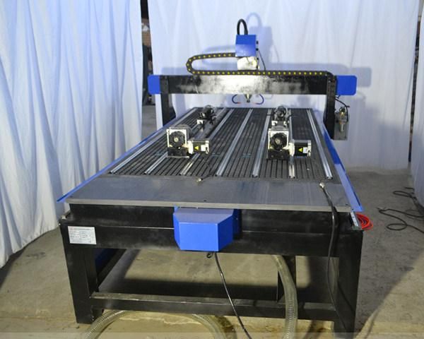 Woodworking Engraving Machine 1200*2400mm 4axis 1224 Wood CNC Router for Sale
