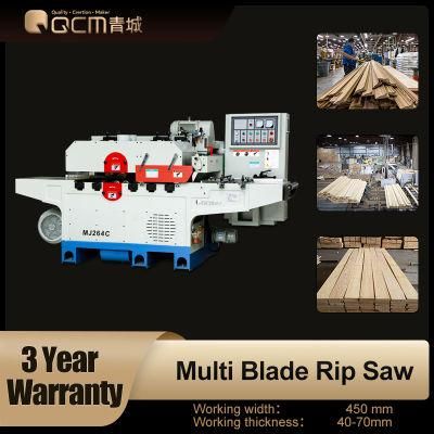 MJ264C Woodworking Machinery Automatic Multi-Blade Rip Saw