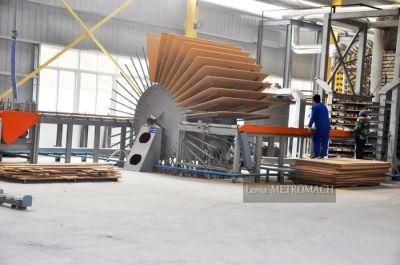 Hydraulic Turnover Machine Particleboard Cooling Line