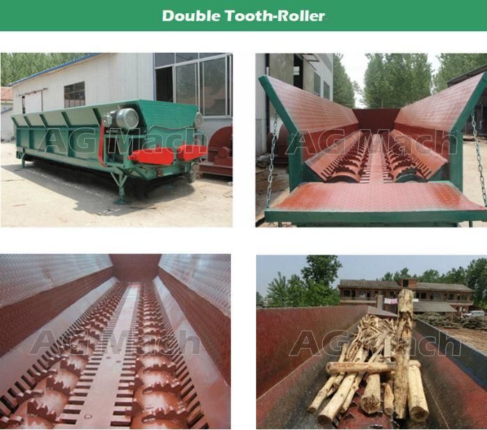 Mobile Type Eucalyptus Wood Log Debarking Machine for Sale
