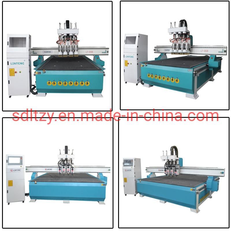 Atc CNC Router with Vacuum Table CNC Engraving Machine for Wooden Furniture with Big Size 1325 2030 2130 2040