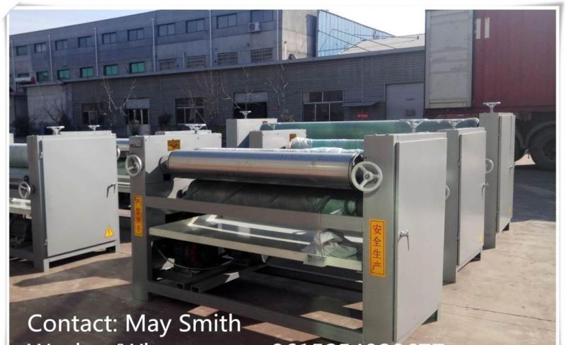 Automatic Woodworking Plywood Making Core Veneer Glue Spreader Machine