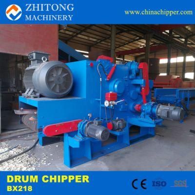 Bx218 Wood Chips Making Machine 18-20 Tons/H Drum Wood Chipper