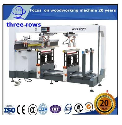 MDF&HDF/ Fiberboard / Wood Plastic Composites Dowel Hole Boring Machine/ CNC Horizontal Boring and Milling Machine Carpenter Vertical Hinge Driller