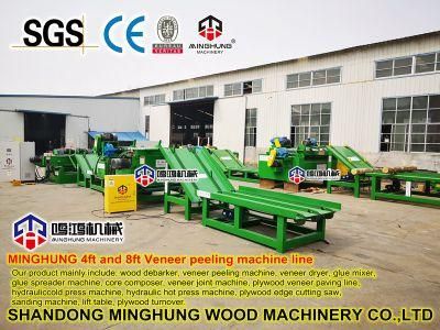 Rotary Veneer Log Peeling Lathe Machine for Manufacturing Veneer Core