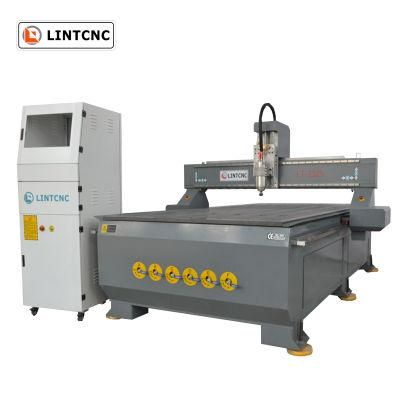 3.0kw Spindle Vacuum Table with 5.5kw Vacuum Pump 3D Wood Engraving Machine 1325 CNC Router