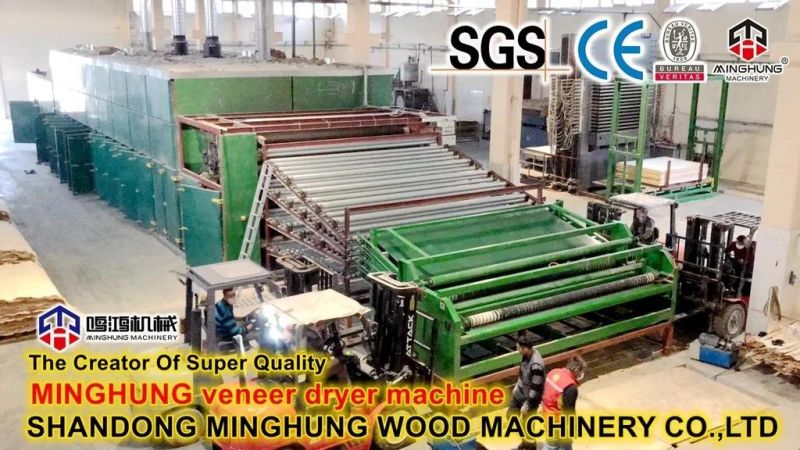 Roller Feed Type Veneer Dryer Machine